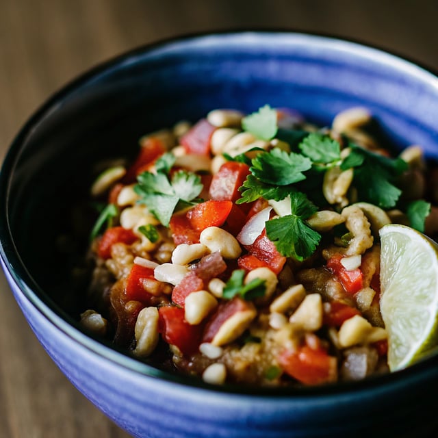 Peanut Chipotle Salsa