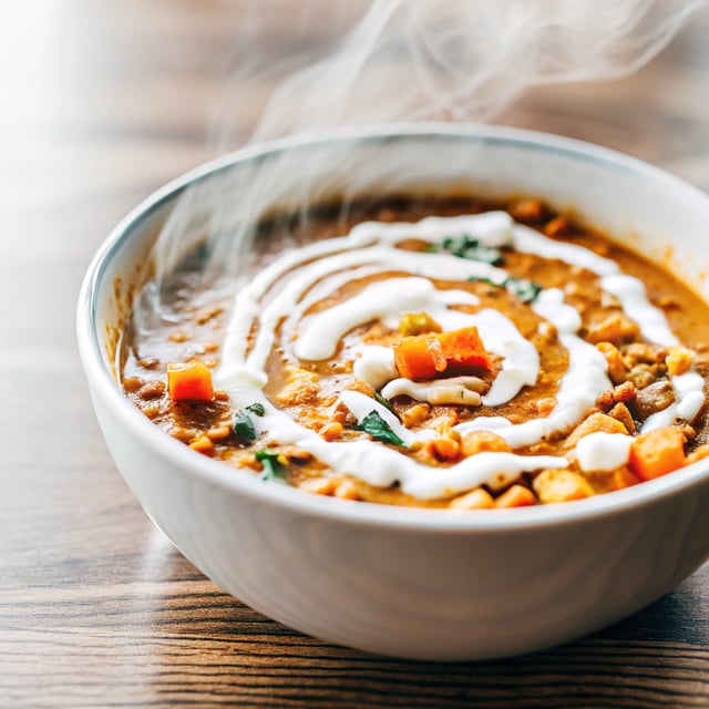 Peanut Curry Lentil Soup