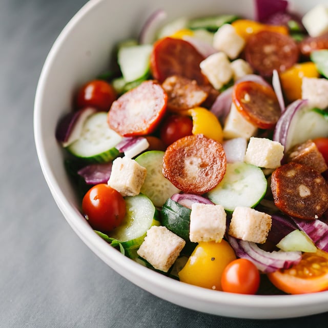 Pepperoni Italian Chopped Salad