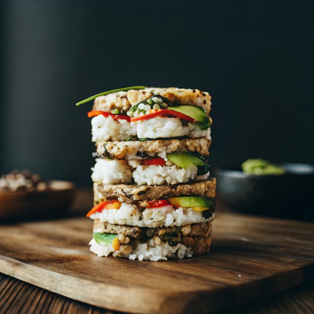Philadelphia Sushi Stacks