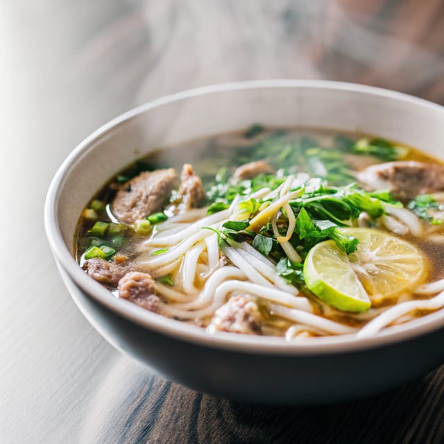 Pho (Vietnamese Noodle Soup)