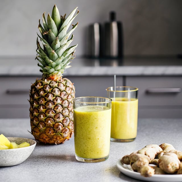 Pineapple Ginger Smoothie