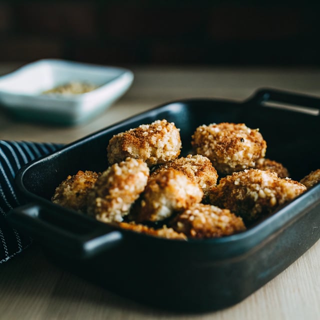Pretzel-Crusted Chicken Nuggets