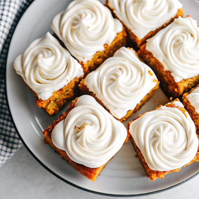 Pumpkin Bars with Cream Cheese Frosting