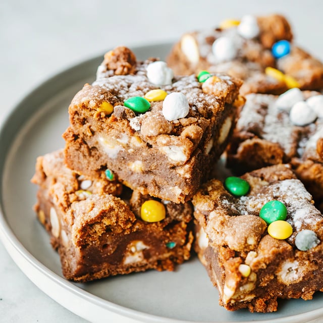 Puppy Chow Brownies