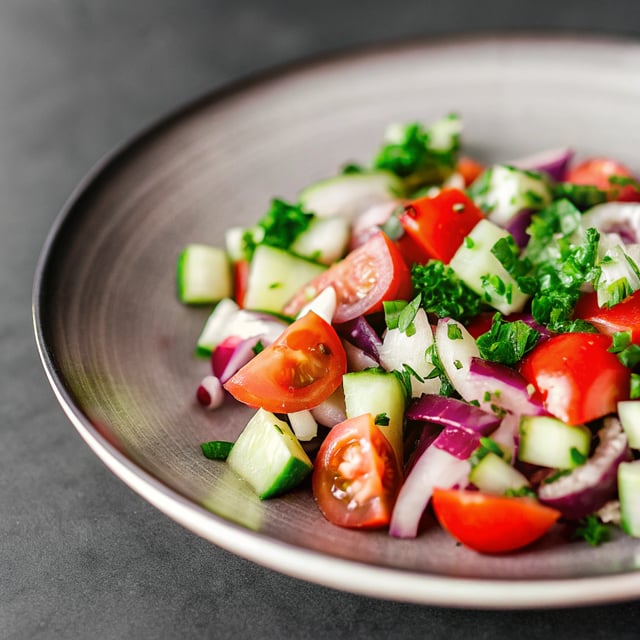 Quick Israeli Salad