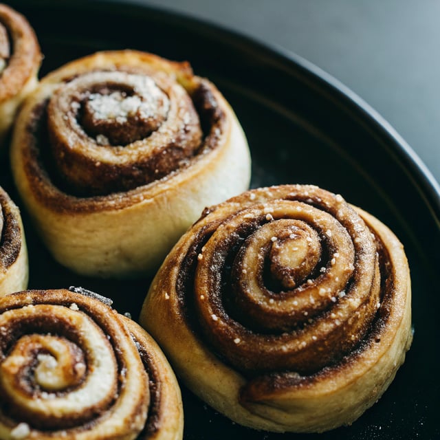 Quick Puff Pastry Cinnamon Rolls