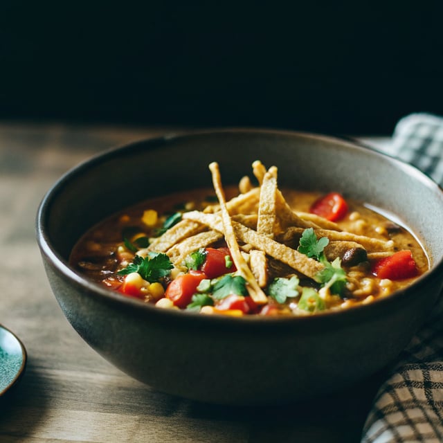 Quinoa Tortilla Soup