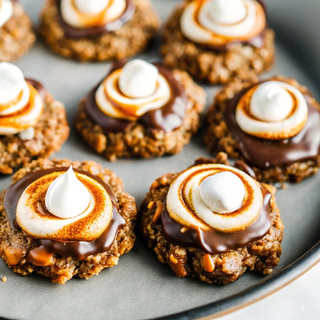 S'Mores No-Bake Cookies