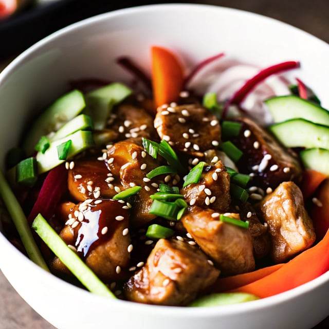 Sesame Chicken Salad