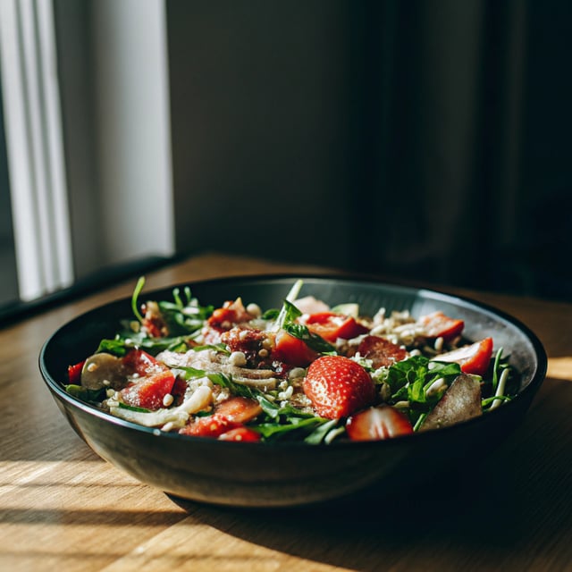 Sesame Strawberry Salad