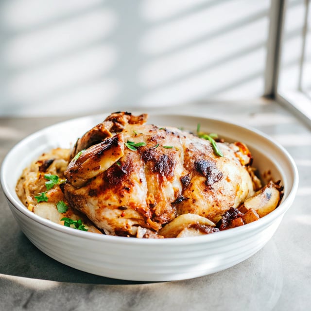 Slow Cooker "Rotisserie" Chicken