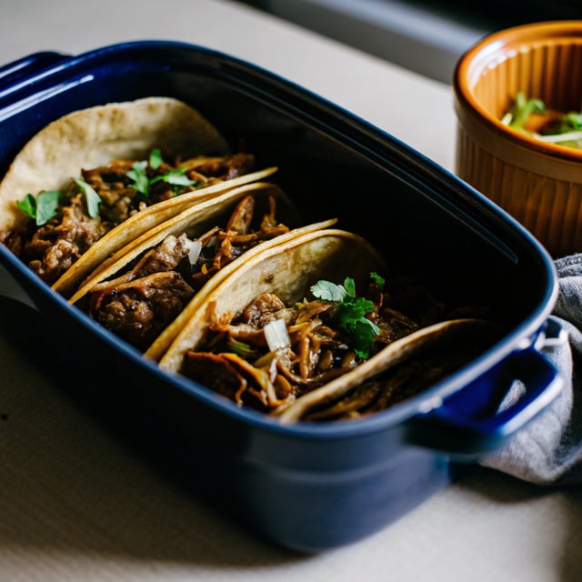 Slow-Cooker Shredded Beef Tacos