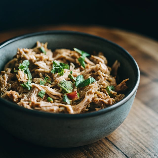 Slow Cooker Shredded Chicken