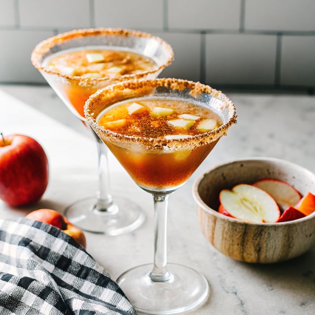 Smoky Apple Cider Mezcal Margarita