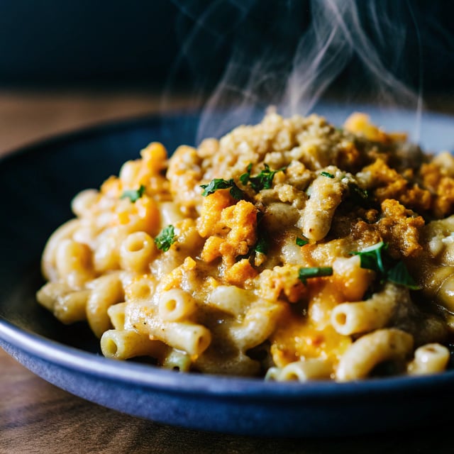 Smoky Pumpkin Macaroni & Cheese