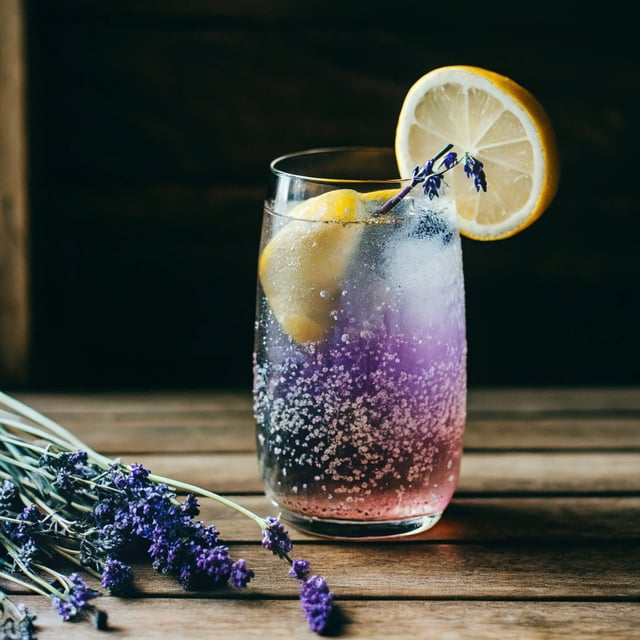 Sparkling Lavender Lemonade