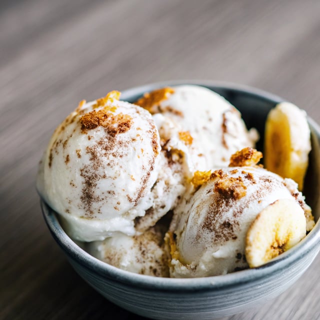 Spiced Banana & Brown Sugar Ice Cream