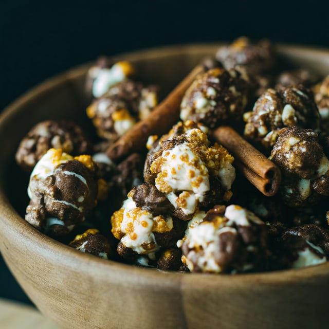 Spiced Chocolate Popcorn