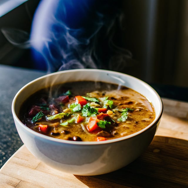 Spicy Black Bean Soup