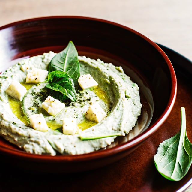 Spinach Artichoke Hummus