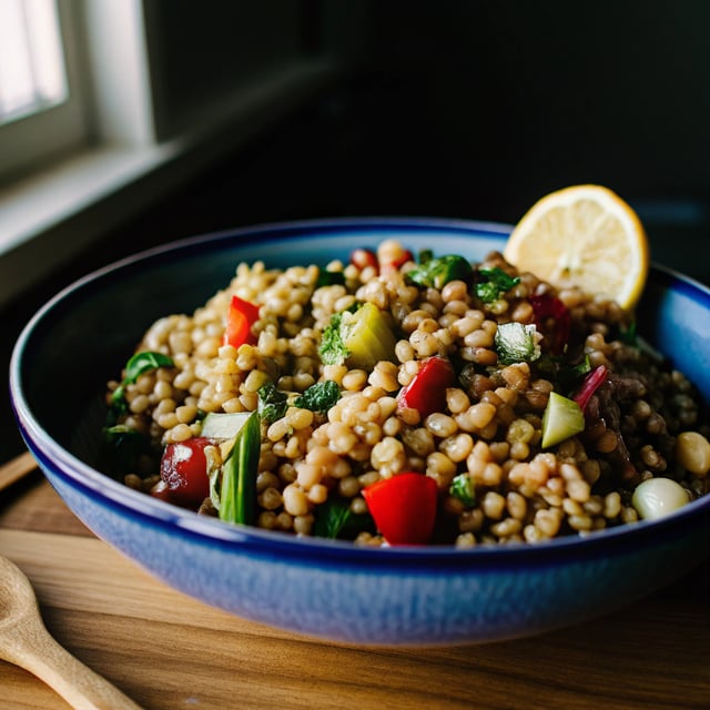 Spring Farro Salad