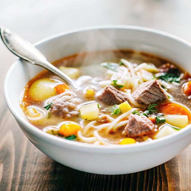 Steak Soup (Vegetable Beef Soup)
