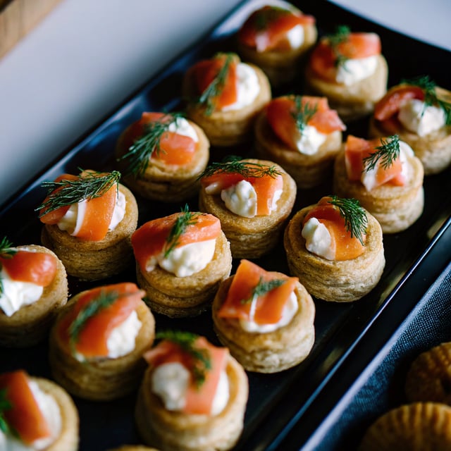 (Super-Easy!) Smoked Salmon and Cream Cheese Pastries