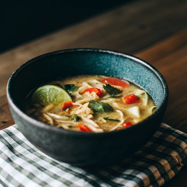Thai Chicken Noodle Soup