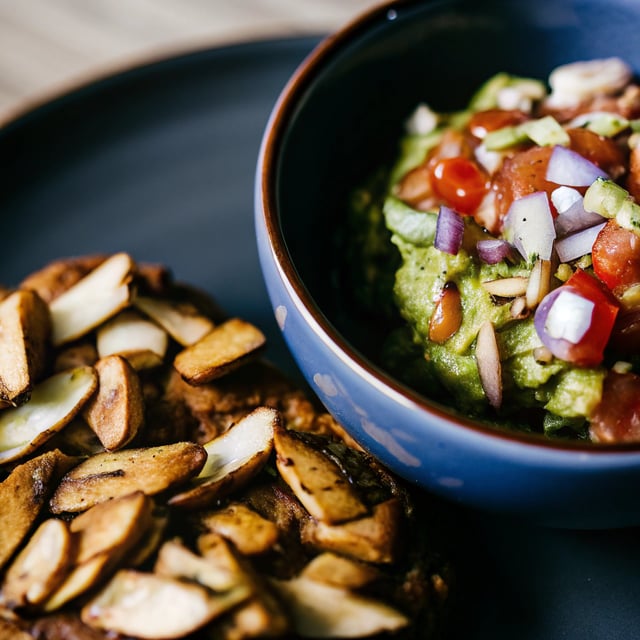 Toasted Almond and Chipotle Guacamole