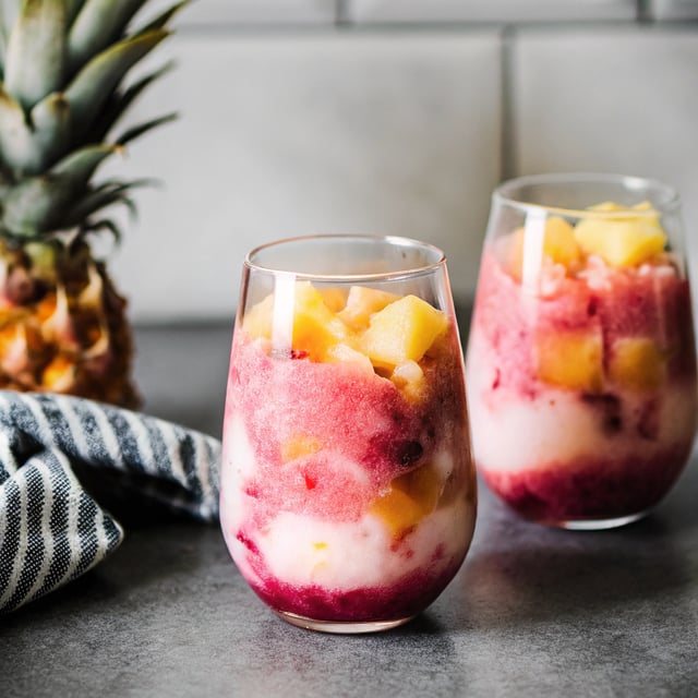 Tropical Wine Slushies