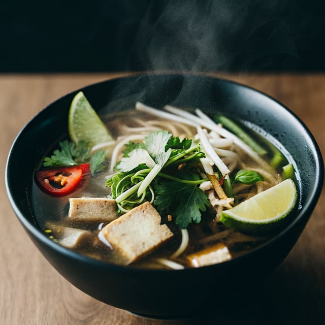 Vegan Pho (Vietnamese Noodle Soup)