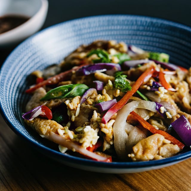 Vegetarian Moo Shu