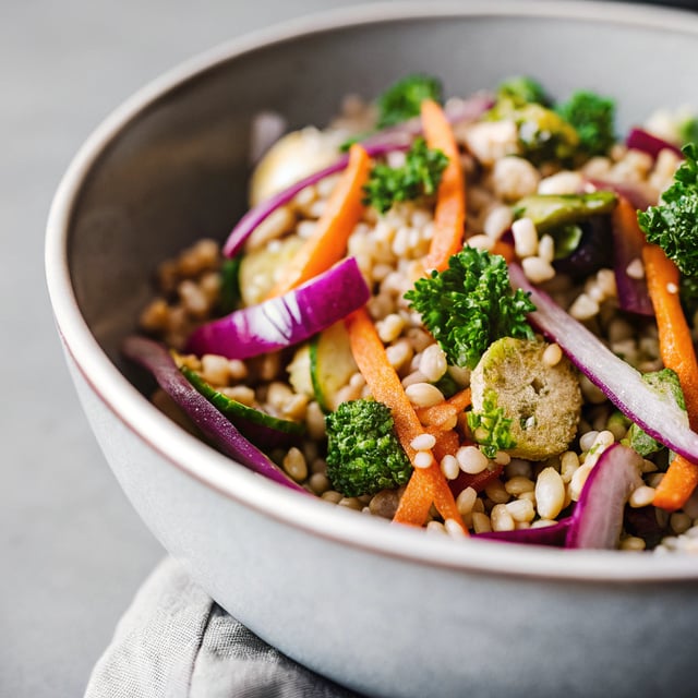 Winter Farro Salad