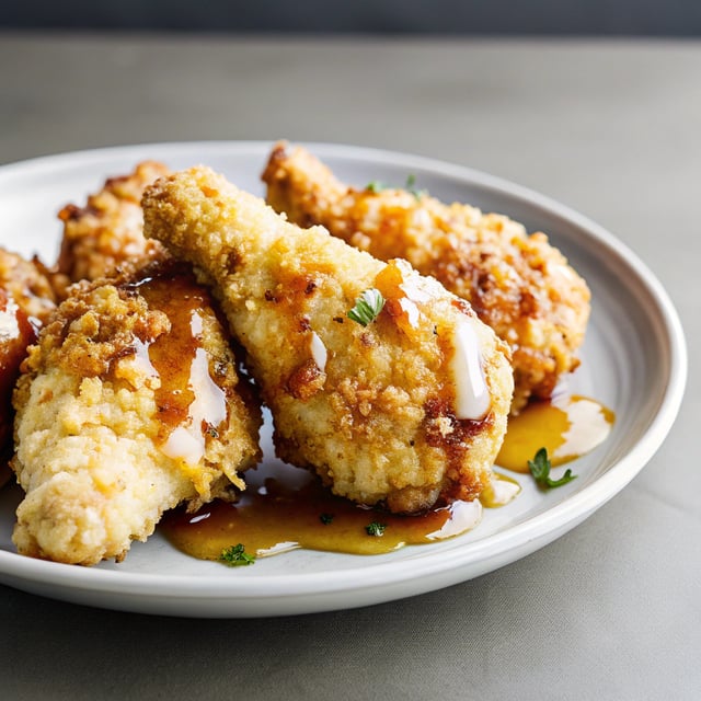Baked Crunchy Maple Dijon Chicken