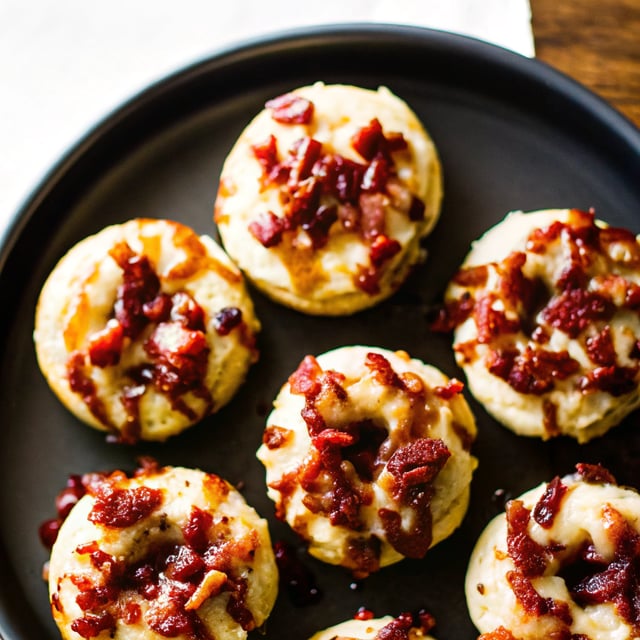 Baked Maple Bacon Doughnuts