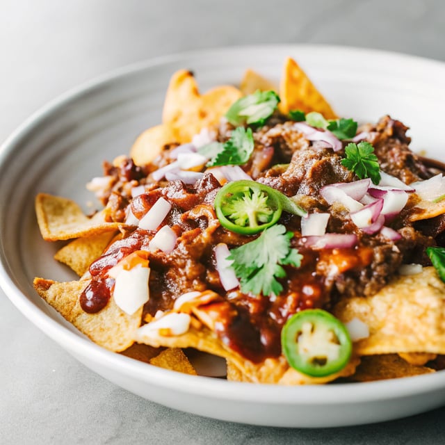 BBQ Nachos.