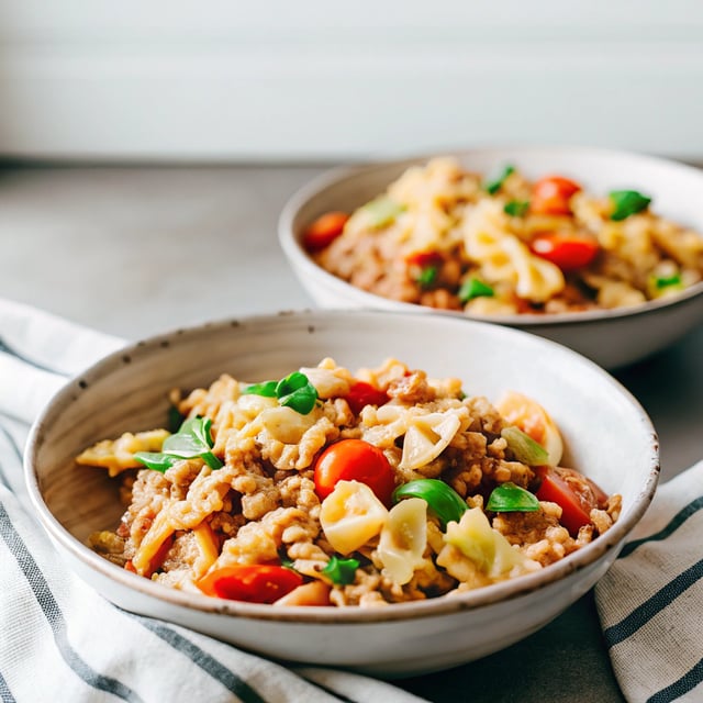 Campanelle Pasta with Tuna Tomates and Artichokes
