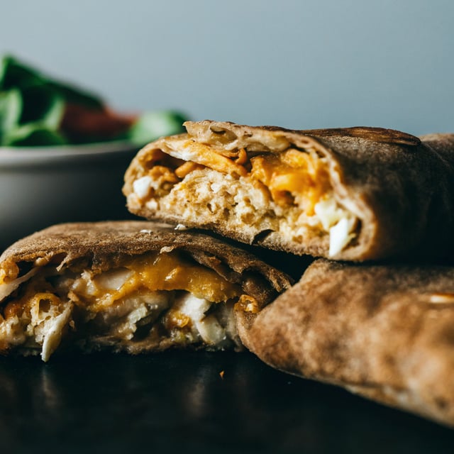 Cheesy Buffalo Chicken Strombolis