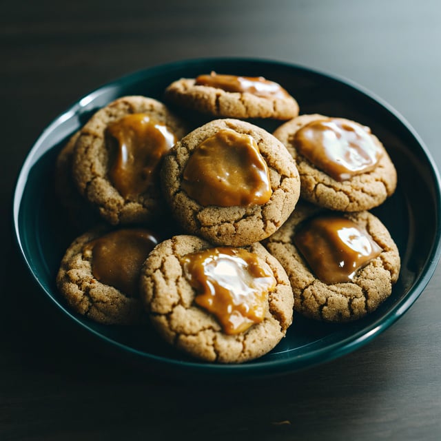 Chewy Pumpkin Spice Ginger Cookies with Brown Butter Icing