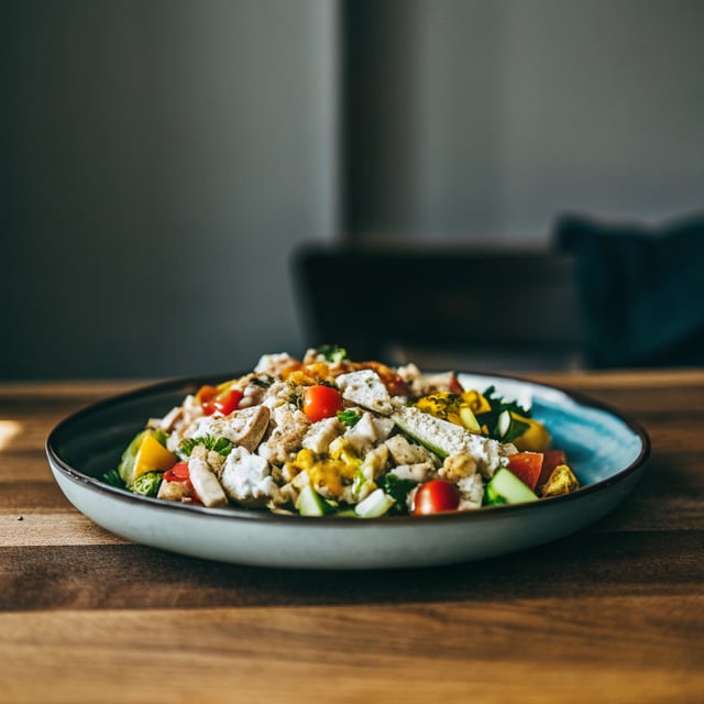 Chicken Tzatziki Salad