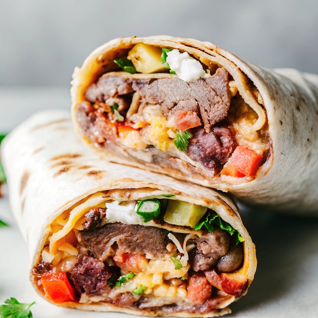 Chipotle Steak Burritos
