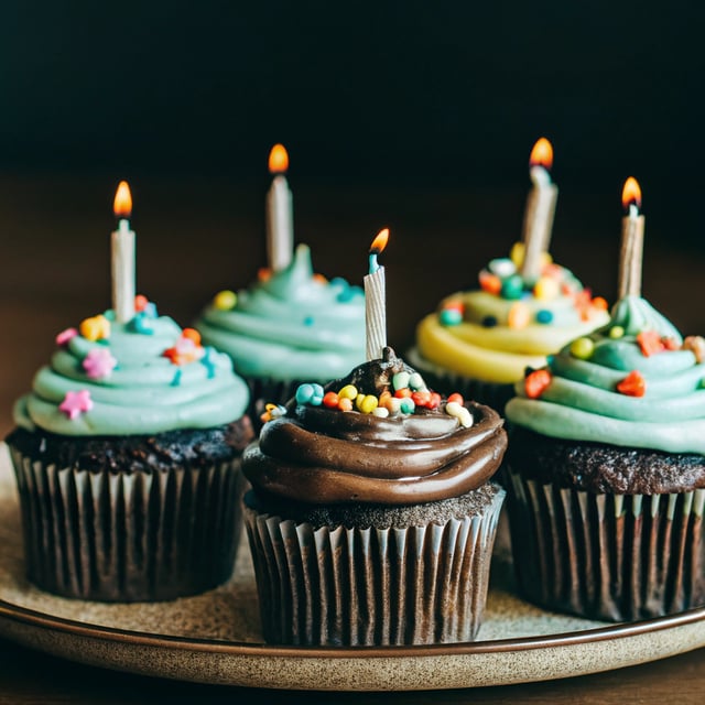Chocolate, Chocolate Celebration Cupcakes