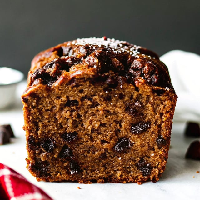 Chocolate Chunk Chai Banana Bread