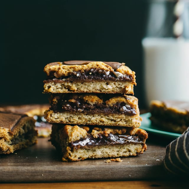 Chocolate Fudge Pop Tart Bars