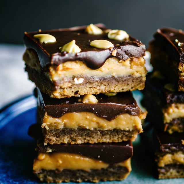 Chocolate Peanut Butter Millionaire Bars