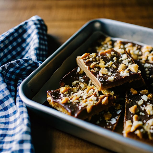Chocolate Pretzel Toffee