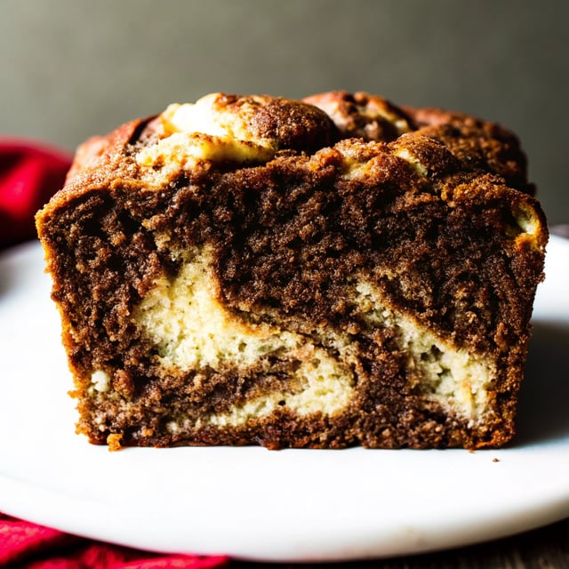Cinnamon Crunch Swirled Banana Bread