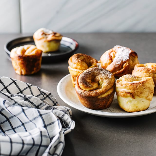 Cinnamon Sugar Brown Butter Popovers