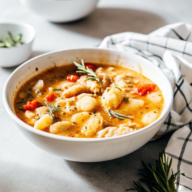 Creamy Gnocchi Chicken Soup